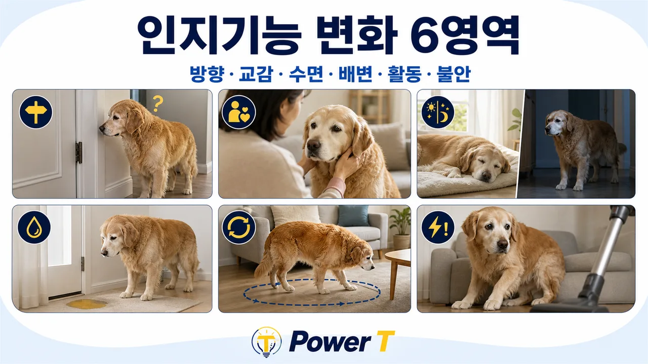 노령견 인지기능 DISHAA 체크
