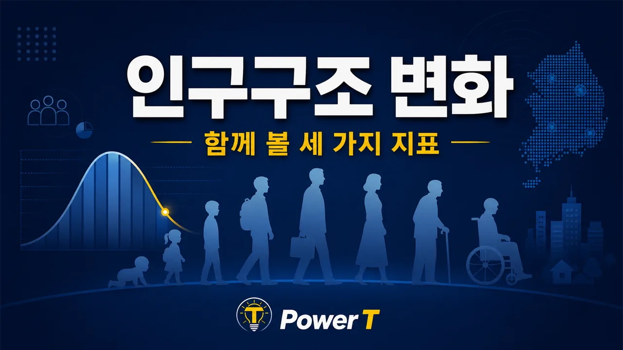 인구구조를 읽는 주요 지표