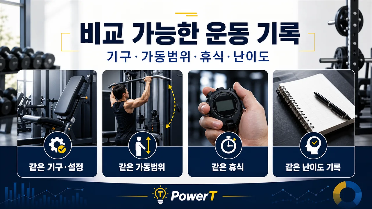 점진적 과부하 기록 요소