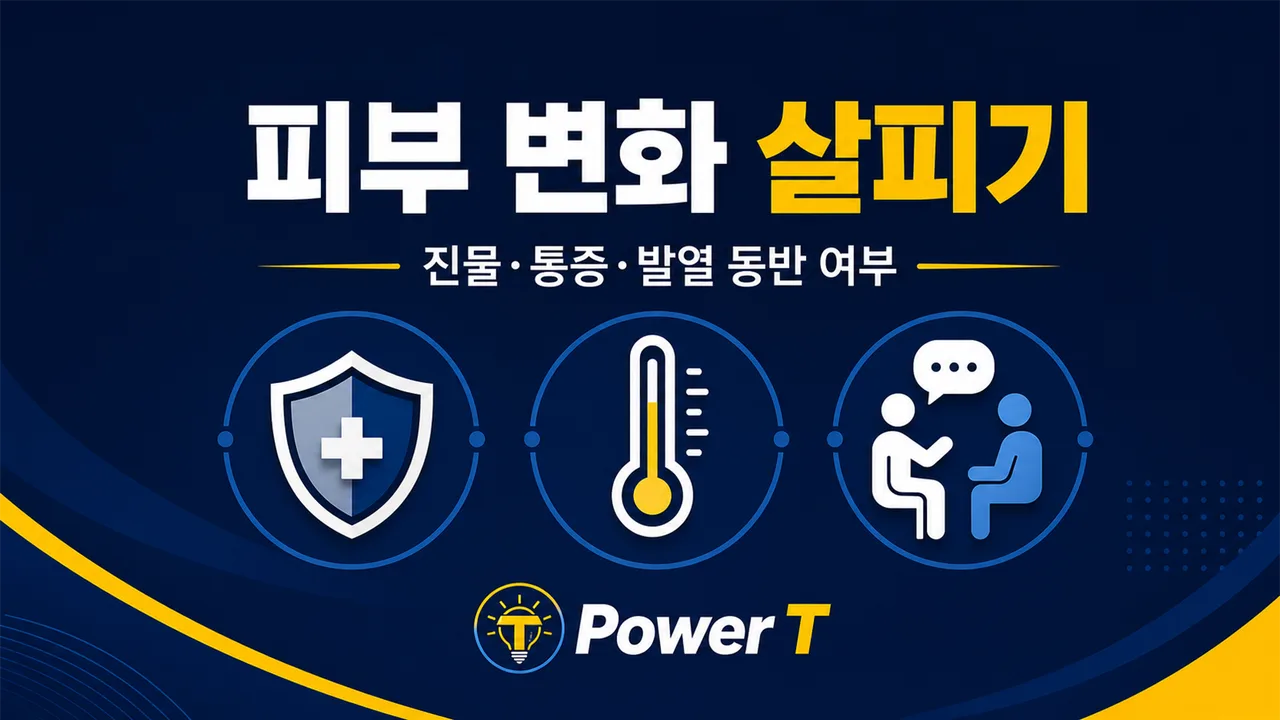 땀띠와 다른 피부질환을 구분할 신호