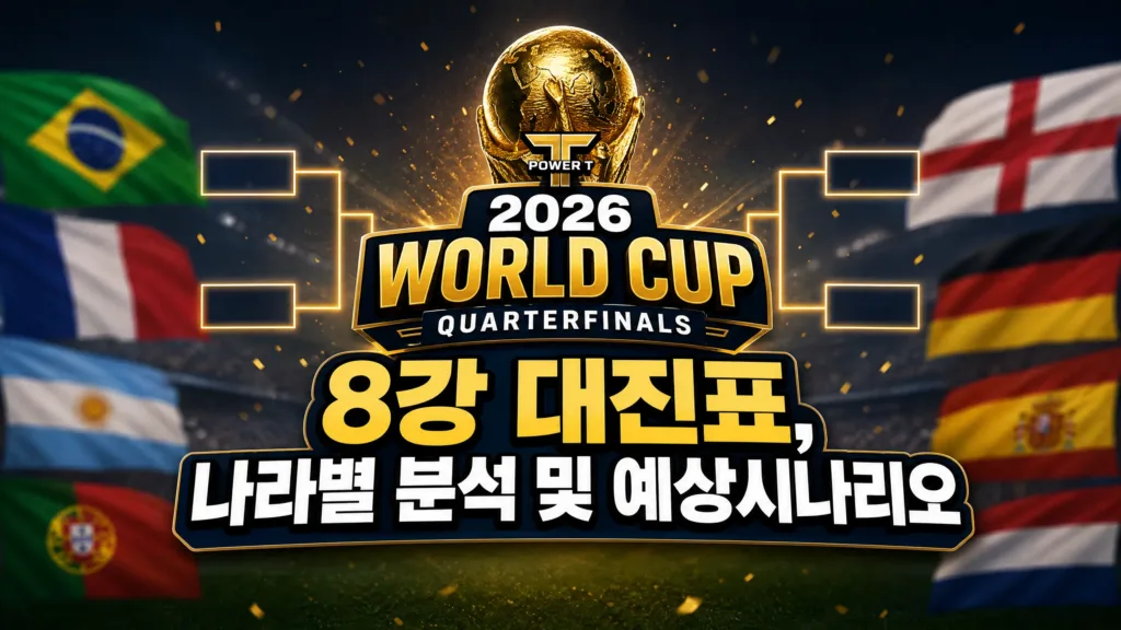 2026년 월드컵 8강 대진표, 나라별 분석 및 예상시나리오